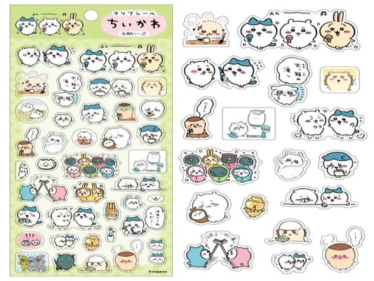 Clear Sticker (5) Ah?...?