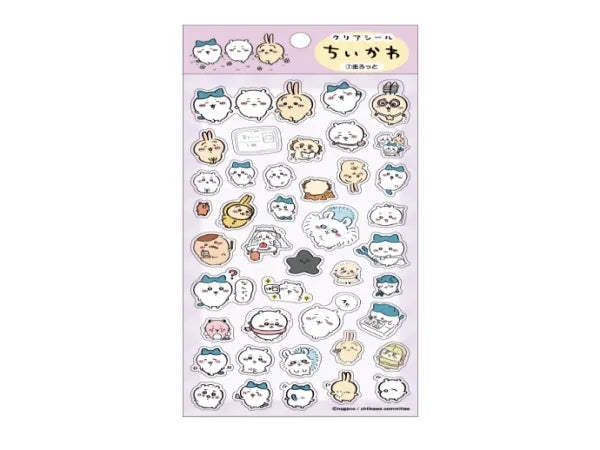 Clear Sticker (7) Let's Run