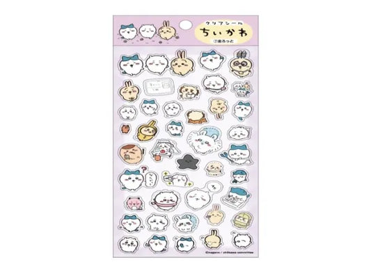 Clear Sticker (7) Let's Run
