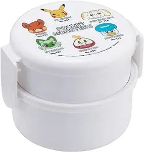Antibacterial Round Lunch Box 2-Tier