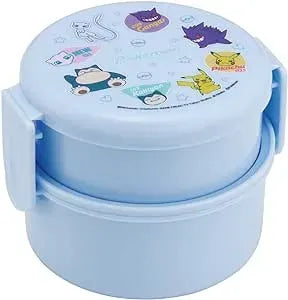 Antibacterial Round Lunch Box 2-Tier