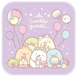 Sumikkogurashi Petit Towel Tapioca Park Purple