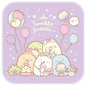 Sumikkogurashi Petit Towel Tapioca Park Purple