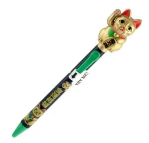 Maneki-neko Pen – Gold