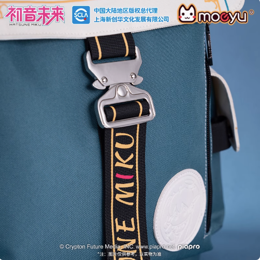 Moeyu Hatsune Miku Dimensional Discovery Backpack, Cute Large, Capacity Miku Anime Bag - Kanako.store