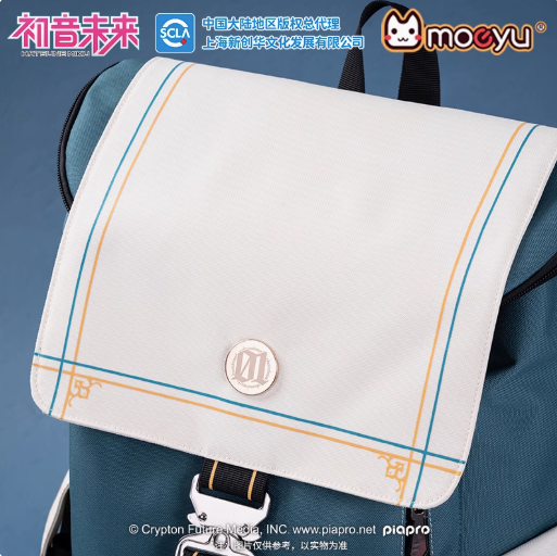 Moeyu Hatsune Miku Dimensional Discovery Backpack, Cute Large, Capacity Miku Anime Bag - Kanako.store