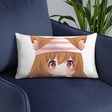 Load image into Gallery viewer, Chibi Kanako Cartoon Print Pillow White - Kanako.store
